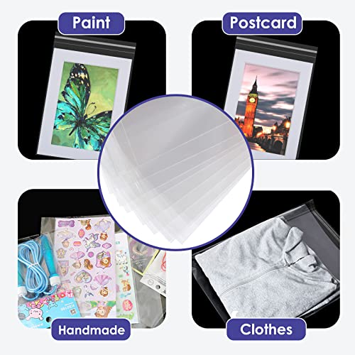 25 Pack Acid Free Crystal Sealed Clear Bags for 18x24 Art Prints, Photos | 1.496mil (Single Side), 18 1/2 Inches by 24 2/5 Inches - size: 18 inch x 24 inch