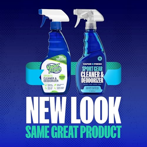 Vapor Fresh Sports Gear Cleaner and Deodorizer Spray, 16oz (12 Pack) - size: 16 Fl Oz (Pack of 12)