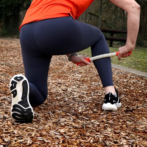Tiger Tail The Stick - Bendy 15” Flexible Muscle Roller Stick for Myofascial Release & Trigger Points - Bendable Deep Tissue Massager for Legs, Back, Shoulders - Relieve Soreness & Improve Recovery - size: 15" Plus eBook Happy Muscles Guide