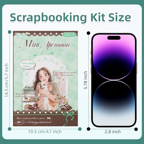 Family Series Sticker Scrapbooking Supplies for Junk Journal, 20 Sheets PET Stickers - color: Family Series