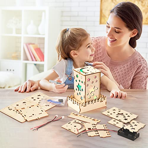 5 Individual STEM Science Kits for Kids, Wood Arts and Craft Kits 8-12 | STEM Toys for Boys Girls Age 8-13 8 10 12 14 Birthday Gift Idea, 3D Puzzles Building Engineering Model Set