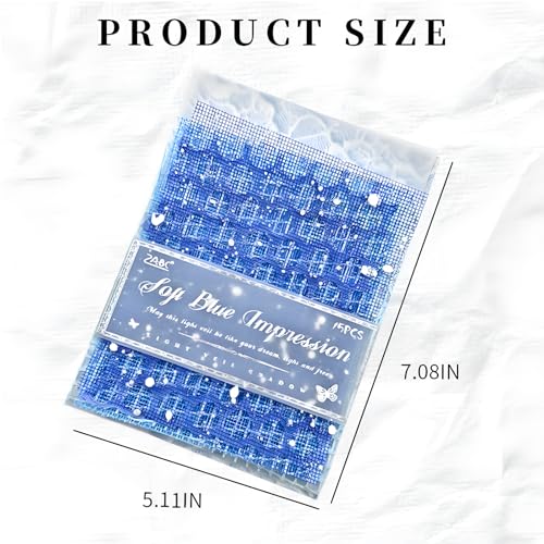 BADAO 90 Sheets Sticker Scrapbook Paper Supplies for DIY | 6 Pack Mesh Fabric Scrapbooking Kits,5.11x7.08Inch Textured Aesthetic Paper Scrap Book Material for DIY Decorative Mixed Set