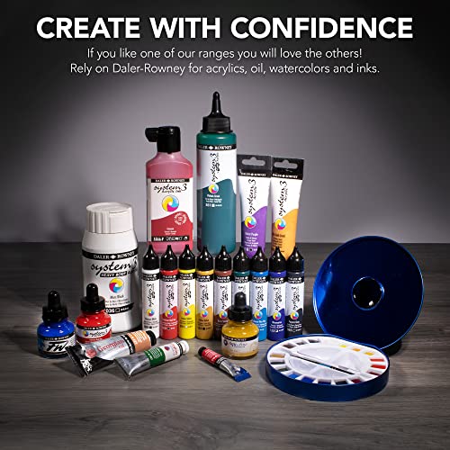 Daler Rowney Georgian 10-Tube Selection Water Mixable Oil Paint Set - Art Paints for Canvas Paper and More - Oil Painting Supplies for Artists and Students - Artist Oil Paint for Any Skill Set - style: 10 Pack