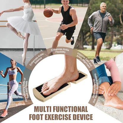 Ankle Balance Board for Foot Strength & Stability |Physical Therapy Tool for Sprained Ankle Recovery, Plantar Fasciitis Relief & Posture Correction | Balance Trainer for Home Fitness