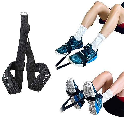 무릎 위 발가락 운동 및 리버스 스쿼트용 Hip Flexor 트레이닝 스트랩
