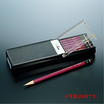 Uni Wooden Pencil, 10H, Box of 12 (HU10H) - style: 10H