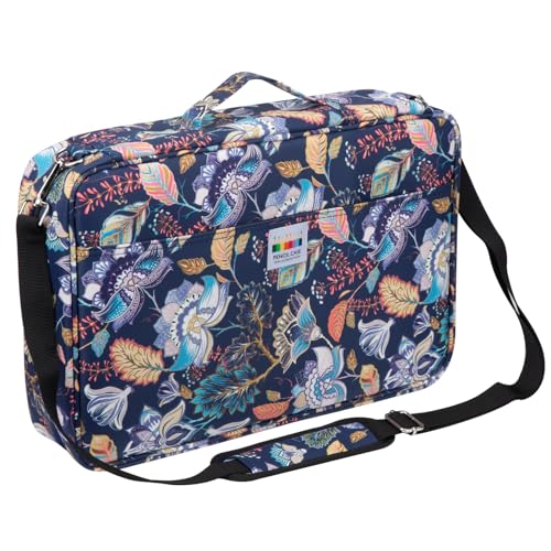 YOUSHARES Big Capacity Colored Pencil Case - 480 Slots large Pen Case Organizer with Multilayer Holder for Prismacolor Colored Pencils & Gel Pen (Retro Flower) - color: Retro Flower