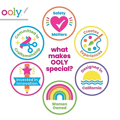 Ooly Creatibles Air Dry Clay for Kids, Includes 3 Reusable Cases, 12 Colors | Ages 6+, Includes 3 Shaping Tools, Modeling Clay, Fun Play Dough Craft Kit, Sculpt Fun Lion, Cat, Bear, Gift for Kids - style: 12 Colors Complete Set