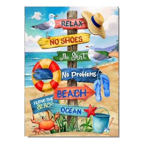 Artykapby Diamond Art Kits for Adults Beach,Beach Diamond Painting12x16inch | Diamond Painting Kits for Adults,5D DIY Full Drill Diamond Art Kits for Gift Home Wall Decor - color: KPZSH002