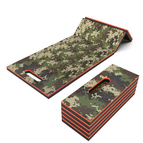 Mechanic Mat, 47.2 x 15.7 x 1 Inch Foldable Mechanic Kneeling Pad - color: camouflage