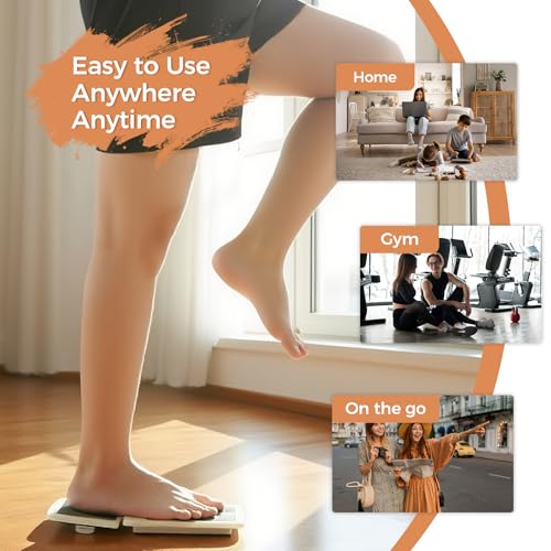 Ankle Foot Strengthener Exerciser for Sprained, Single Leg Balance Board