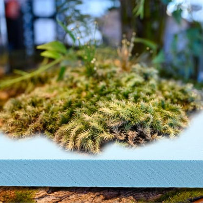 VILLCASE Diorama Foam Board Base Craft Foam Sheets for Scene Model Making DIY Sheet for Landscape Micro Landscape Table Decoration Easy to Cut and Shape 11.81 X 7.87 X 1.18 in 2 Pack