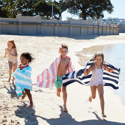 Dock & Bay Beach Towel - Quick Dry, Sand Free - Compact, Lightweight - 100% Recycled - Includes Bag - Cabana - Light Pink - Extra Large (200x90cm, 78x35) - color: Cabana - Light Pink, size: Extra Large (200x90cm, 78x35")