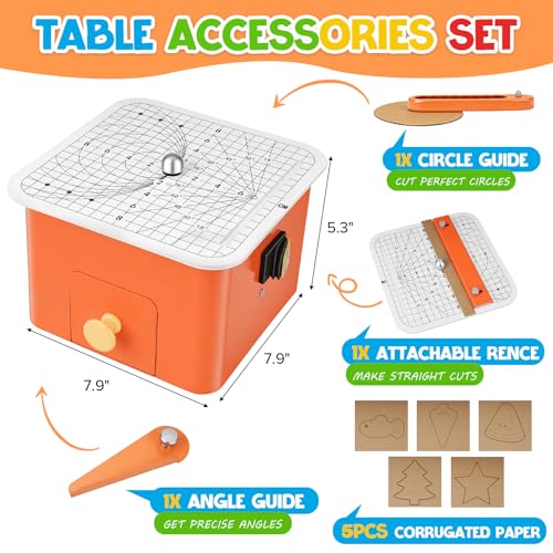 Safe Cardboard Cutter for Kids | Bladeless Paper Cutting Tool,DIY Craft Kit for Building 3D Models, Cardboard Construction and Creative Projects