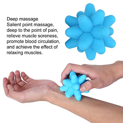 Silicone Massage Ball, Ball for Trigger Point Massage - Deep Tissue Massager for Myofascial Release - Mobility Ball for Exercise & Recovery, Foot Acupoint Trigger Point Massage