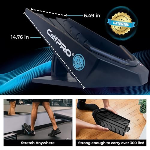 CalfPRO Slant Board for Calf Stretching - Deep Calf Stretcher & Foot Rocker