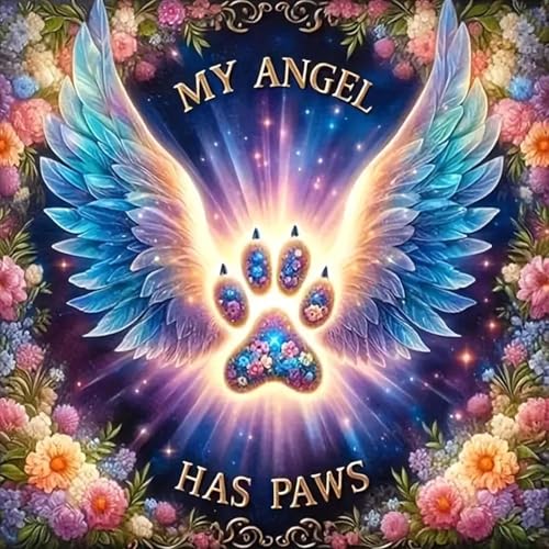 Diamond Art Kits for Adults,Angel Wings Diamond Painting Kits 12x16in | Diamond Painting Kit - Sparkling Full Drill Design Perfect for Home Decor, Holiday Gifting, And Relaxing Crafting 12x16inch - color: DP00551