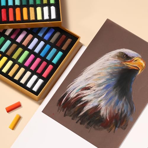 Paul Rubens Soft Pastels, 108 Colors Pastels for Artists and Beginners | Vibrant Colors, Fine Smooth Texture, Easy Blending, Strong Adhesion - style: 108 Colors