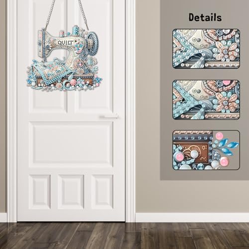 GUMITOON Diamond Art Kits for Adults-Ornaments Full Drill Diamond Dots Paintings for Beginners, Round 5D Paint with Diamonds Pictures Gem Art Painting Kits DIY Crafts Kits QCY-089 - color: QCY-089