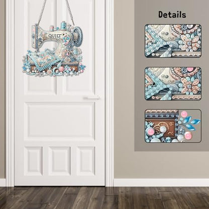 GUMITOON Diamond Art Kits for Adults-Ornaments Full Drill Diamond Dots Paintings for Beginners, Round 5D Paint with Diamonds Pictures Gem Art Painting Kits DIY Crafts Kits QCY-089 - color: QCY-089
