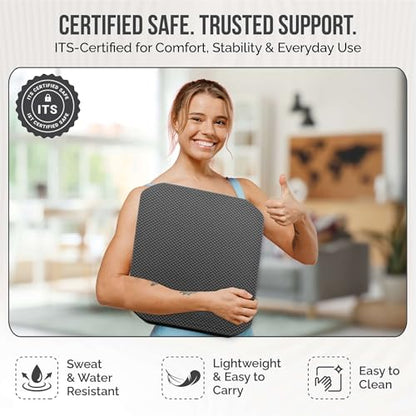 Balance Pad – Physical Therapy & Rehab, Non-Slip Stability Foam Pad for Injury Recovery, Balance Training and Ankle Strength