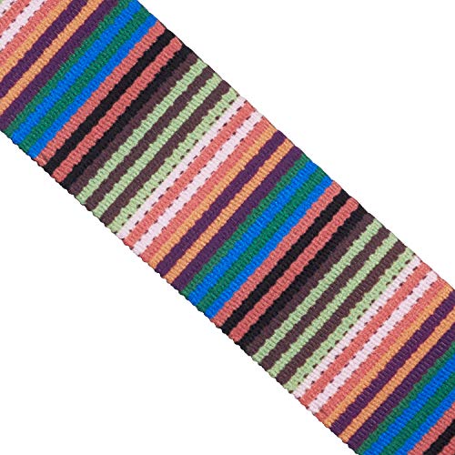 ZOOEASS Yoga Mat Strap, Adjustable Durable Yoga Mat Carrier & Stretching Strap, Multiple Color Choices - color: Color Bar, size: 8feet