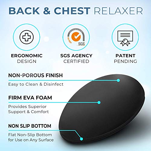 Lumia Wellness CostoBlock - Firm Thoracic Pod for Costochondritis Relief, Tietze Syndrome, Relieve Chest, Upper and Lower Back Pain