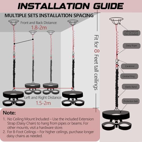 Heavy Duty Bungee Fitness Set, Professional 4D Bungee Resistance Band - size: L(154-176 pounds )