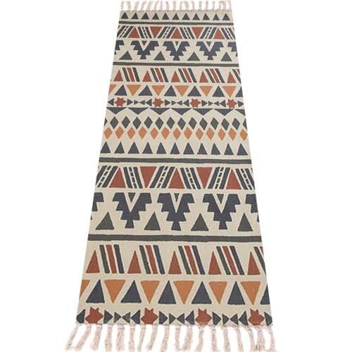 nuveti Cotton Yoga Mat - Absorbent, Grippy Tight Weave, Ashtanga & Hot Yoga Rug, Helps with Slippery Hands & Feet - color: ZhuangSe