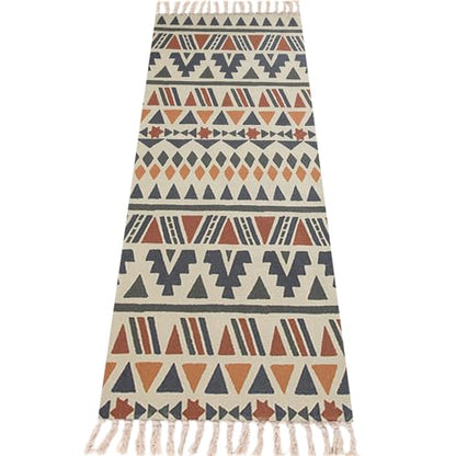 nuveti Cotton Yoga Mat - Absorbent, Grippy Tight Weave, Ashtanga & Hot Yoga Rug, Helps with Slippery Hands & Feet - color: ZhuangSe