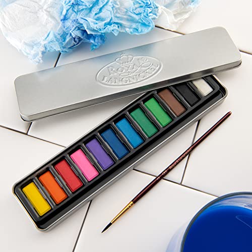Royal & Langnickel Watercolor Painting Set W/Tin - style: Watercolor Paint