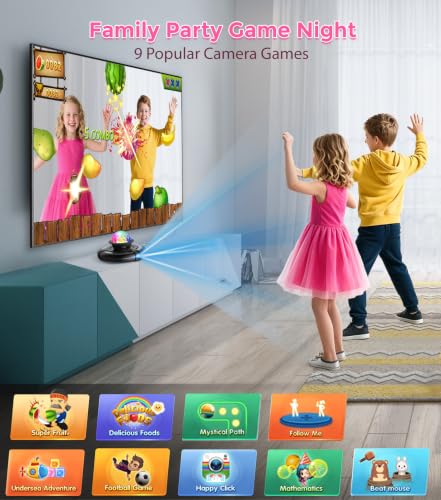 Electronic Dance Mat for Kids & Adults: 2 Player Interactive TV Video Game