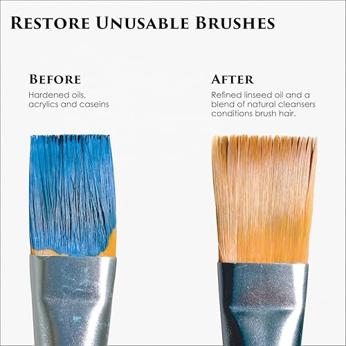 Jack Richeson - Jack’s Studio Soap, Non-Toxic, Low Odor Brush Cleaner 8 oz, 2- Pack - size: 16 Fl Oz (Pack of 1)