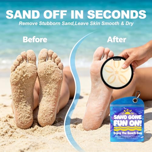 Sand Remover for Beach Towels - Soft Quick Clean Mitt for Kids & Adults | Removes Sand in Seconds,Gentle on Skin,Reusable & Washable,Beach Vacation Essential,Perfect for Beach, Pool & Camping - color: Yellow Flower