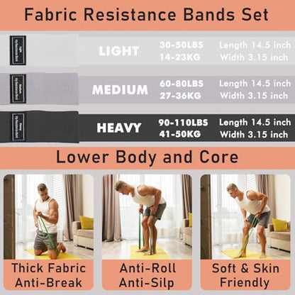 Pilates Ring Kit with Adjustable Ankle Wrist Weights, Resistance Bands, Ball, Pilates Equipment Ball for Home Workout to Tone, Sculpt and Strengthen, Fitness Magic Circle Rings for Yoga Women - color: Gray