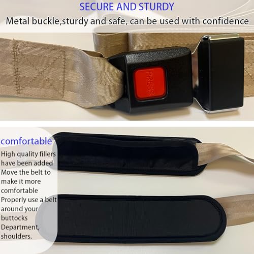 Mobilization Belt - Physical Therapy Belt Used for Physical Therapy ，Rehabilitation, and Manual Therapy Belt ;Mobilization Belt Physical Therapy- Highly Recommended by Physical Therapists - color: Khaki