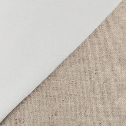 Centurion 11 oz. Acrylic Primed 100% Linen Canvas Roll, 84 inches x 30 Yards Double Primed Medium Weight with Even Surface Texture - Archival Ready to Stretch Linen Canvas Material for All Wet Media