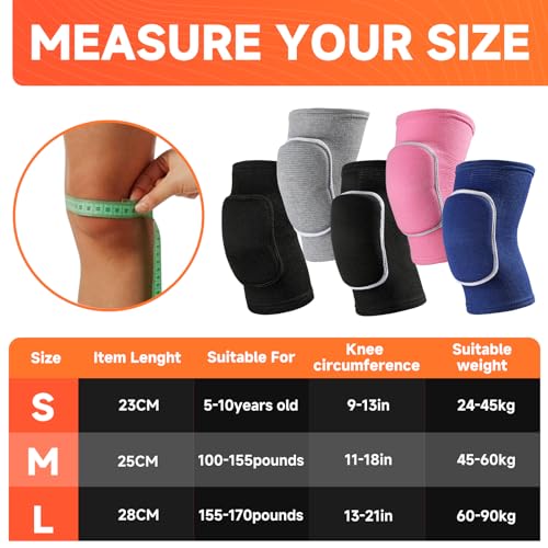 Volleyball Knee Pads knee brace for Women Kids Girls，Soft and Breathable Knee Pads for Volleyball, Dancing, Football, Yoga, Basketball, and Skating - Protective Knee Pads for Adults and Kids (Black, Small) - color: Black, size: Small