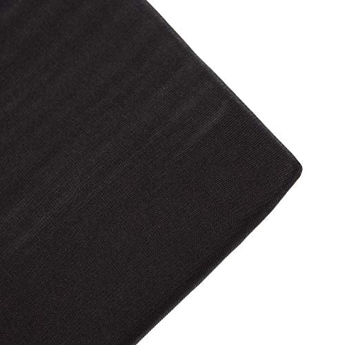 Aerial Silks Yoga Hammock Kit, 11 Yards, Hardware and Swivel - color: Black
