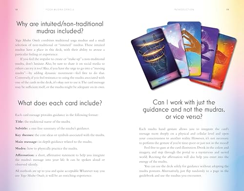 Yoga Mudra Oracle Book & Card Deck: Includes 44 cards and a 128-page book (Sirius Oracle Kits)