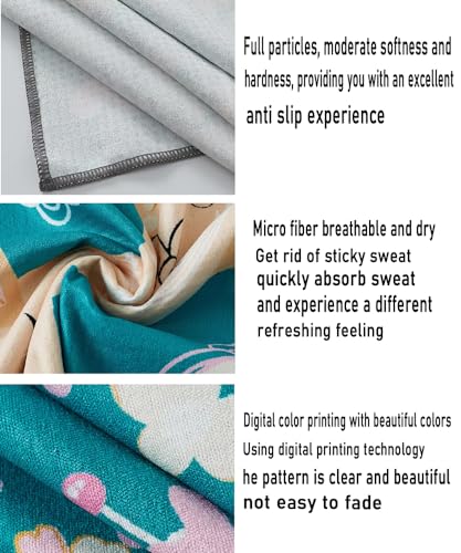 Meditation Mat New Printed Yoga Mat, Yoga Towel, Yoga Blanket Mat, Fitness Yoga Blanket 72" L x 24.8" W (Elk)
