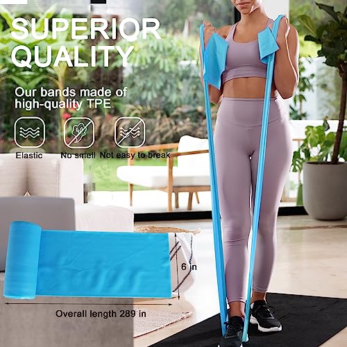 5 Pcs Professional Resistance Bands and Resistance Bands Professional Bulk Roll