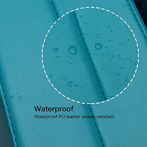 Polar Aurora 4'x10'x2 Thick Folding Gymnastics Exercise Mat Aerobics Stretching Yoga Mats - color: Blue-Green
