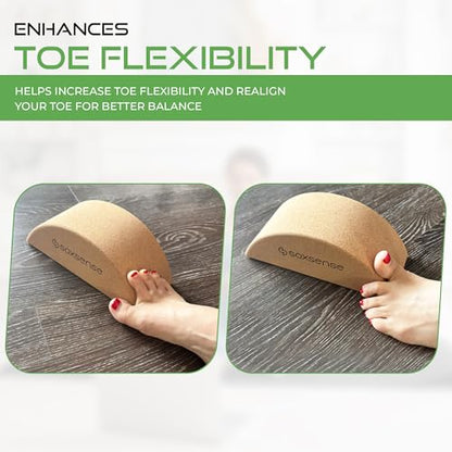Soxsense Half-Moon Calf Stretcher for Plantar Fasciitis and Balance Trainer