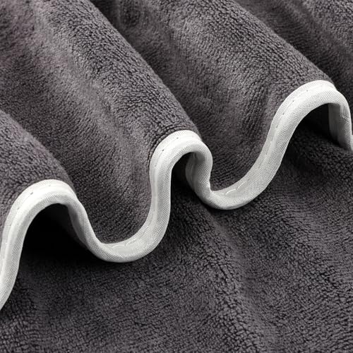 Hoiny 3 Pack Microfiber Gym Towels, Super Soft, Quick Drying, 14.2" x 30"