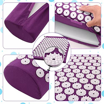 100pcs Acupressure Plastic Spikes & Acupuncture Mat Nails & Acupressure Strap Wrap Spikes