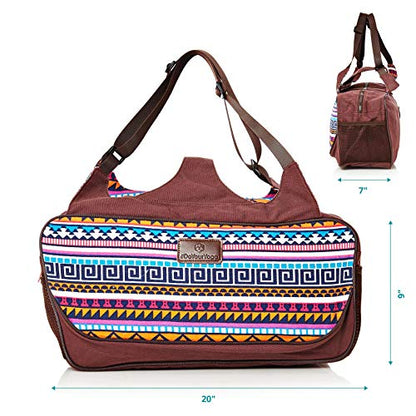 #DoYourYoga Full-Zip Extra Large Yoga Mat Tote Bag with Multi-Functional Storage Pockets for Sports Gym Pilates »Vimalaa« - color: Maya