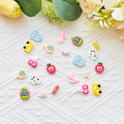 Daily Icon Polymer Clay Cutters Set – Molds, Clay Cutters for Polymer Clay, Clay Earring Tools - color: N color