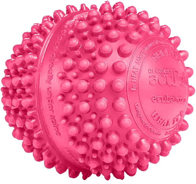 Dr. Cohen's acuProducts Heatable Deep Tissue Massager for Muscle Injury Recovery (acuBall Large - Pink) - color: Acuball Large - Pink