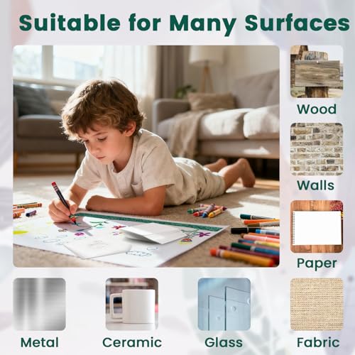 Amrules 65 Pcs Painting Stencils, Flowering Plants Theme, 4 x 4 Inch | Plastic, Drawing Templates Set for Crafts, Reusable DIY Art Stencil, For Wood, Walls, Cards, Fabrics, Rocks, Home Decoration - style: Flowering Plants